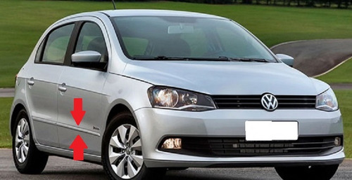 Vw Gol Trend 5pts 2013/2019 Bagueta Puerta Delantera Derecha