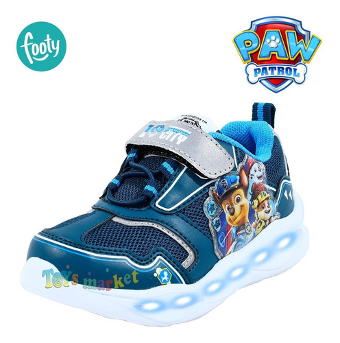 Imagen 3 de 8 de Zapatilla Con Luces Peppa Pig Frozen Paw O Cars Disney Footy