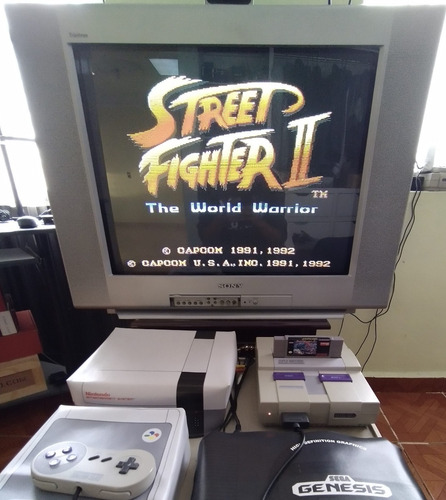 Street Fighter 2 Para Super Nintendo (Usado)