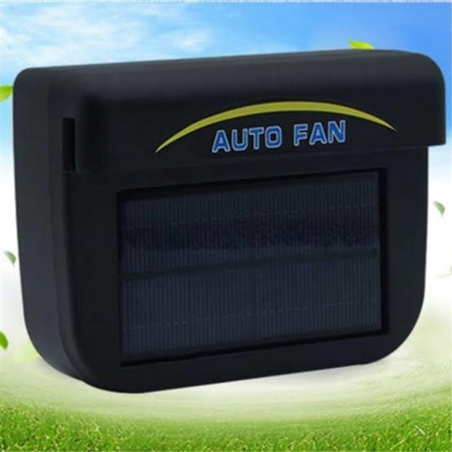 Imagem 2 de 3 de Ar Automotivo Solar Ventilador Refrigerador Para Carro S/fio