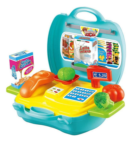 Brinquedo Infantil Kit Maletinha Super Mercado Candide 9723