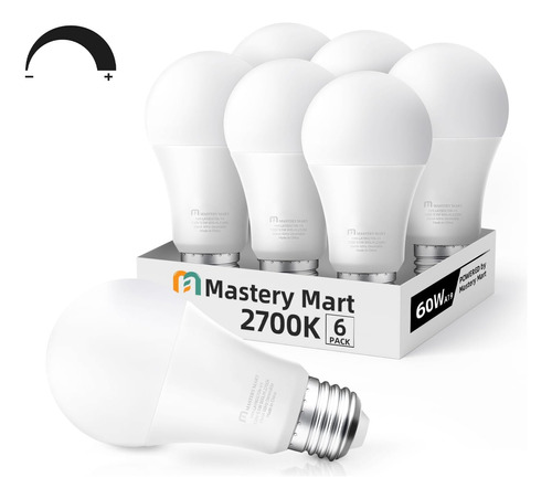 Led Light Bulbs 10 Watt 60 Watt Equivalent, A19 - E26 Dimmab