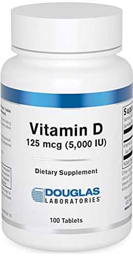 Douglas Laboratories Vitamina D (5,000 .) Tenido Qlf86