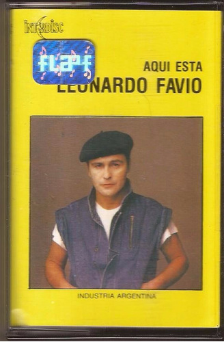 Leonardo Favio Aqui Esta Cassette 1983
