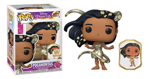 Funko Pop Pocahontas Funko Shop Con Pin Dorado