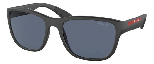 Óculos De Sol Masculino Prada Active Sps01u Dg0-09r 59 Cor Preto Cor da armação Preto Cor da haste Preto Cor da lente Azul Desenho Quadrado