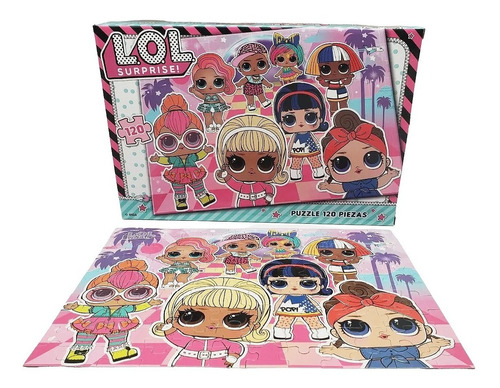 L.o.l Surprise! Puzzle Rompecabeza 120 Pieza Tapimovil
