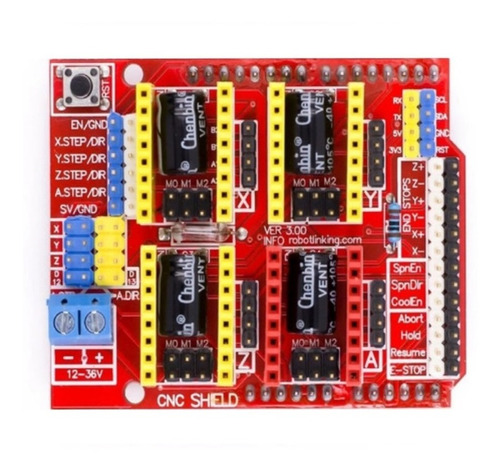 Placa Cnc Shield V3 Para Impresora 3d Para Arduino