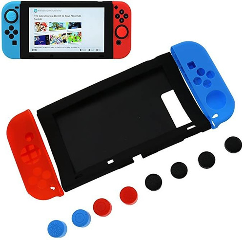 Piel Protectora Para Nintendo Consola Interruptor Alegría-co