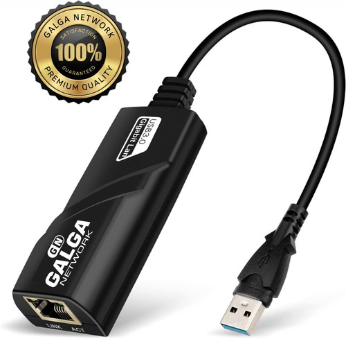 Imagen 1 de 9 de Placa De Red Adaptador Hub Usb 3.0 Ethernet Rj45 1000 Mbps