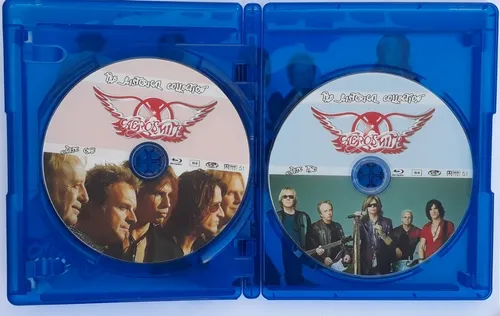 Bluray Duplo Aerosmith The Collection Legendado Frete Grátis