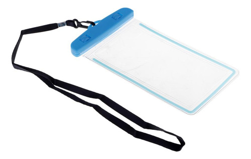 3 Bolsa Móvil Impermeable Universal Para Teléfono Azul