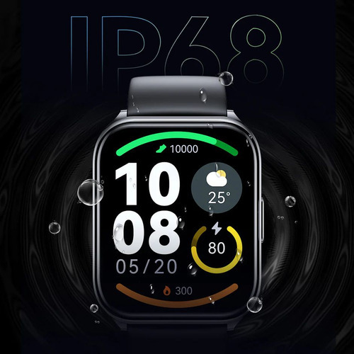 Imagen 5 de 7 de Haylou Smart Watch 2 Pro Pantalla 1,85'', Ip68 Para Android/ios, Bt 5.0, Azul Oscuro