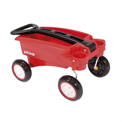 Carrinho De Mão De Puxar Radical Wagon Policar Divertido