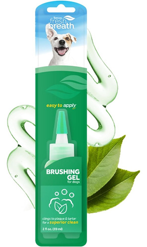 Tropiclean Fresh Breath Brushing Gel Removedor Tártaro 59ml