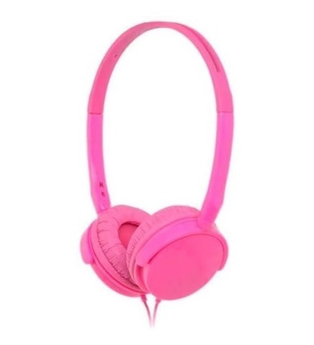 Fone De Ouvido Alpha On Ear Headphone Colorblock Rosa