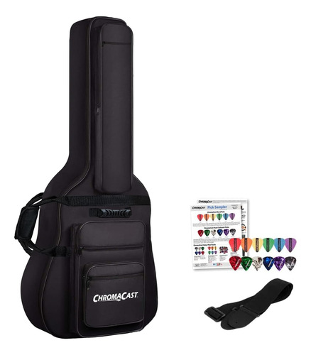 Bolsa Acolchada Mini Jumbo Guitarra Acústica Correa Gu...