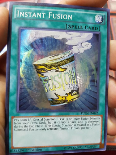 Instant Fusion Super Rare Yugioh 