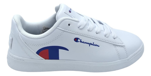 Tenis Para Dama Champion Cas10408w White/stw/scarlet 23/25.5