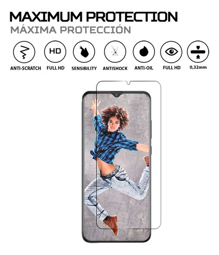Protector De Pantalla Antishock Hisense Infinity H40 Rock