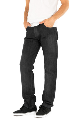 Jean Recto Hombre - Azul O Negro - B A Jeans