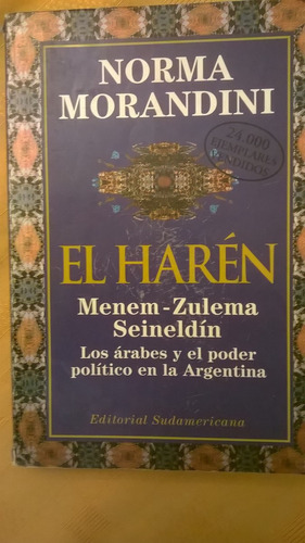 El Haren, Por Norma Morandini - Sudamericana - 1999