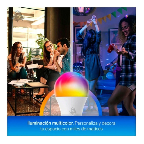 Foco Inteligente Led Rgb Con Control Remoto Colores 5w Ele-g Rgb