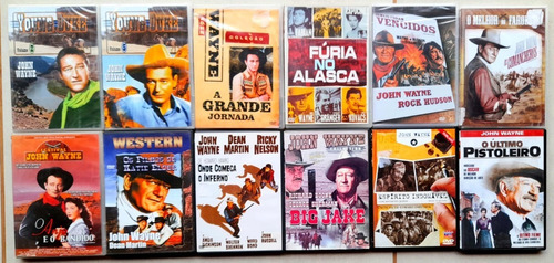 Coleção John Wayne Filmes Originais - Dvd Usados