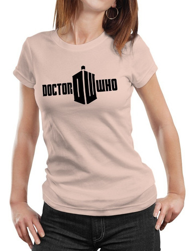 Polera Mujer Dr Who 100% Algodón Orgánico Se3