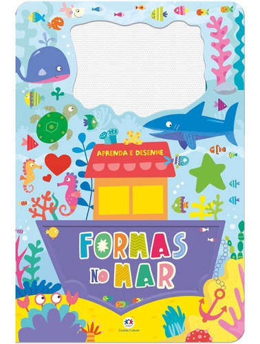 Tela Mágica - Aprenda E Desenhe: Formas No Mar, De Susie Brooks., Vol. 1. Editora Ciranda Cultural, Capa Mole Em Português, 2020