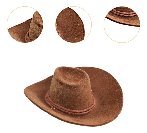 Sombrero De Vaquero 1:6, Accesorios Decorativos Para