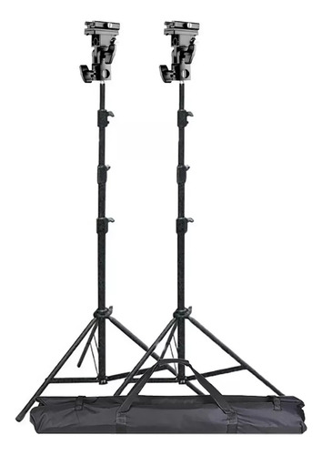 Kit 2 Tripies Linco 3m Lightstands Uso Rudo + 2 Brackets 