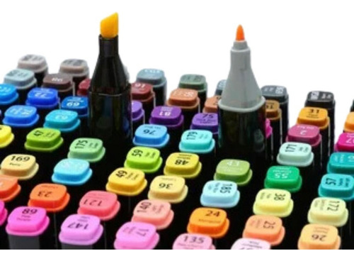 Juego De Bolígrafos Táctiles De Doble Punta Con 120 Colores