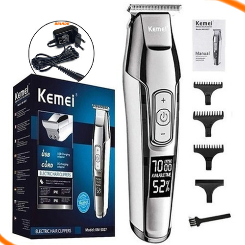 Aparador Kemei Km-5027 100v/240v Aparador De Cabelo