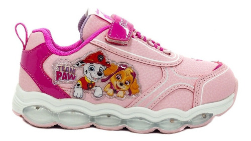 Zapatilla Niña Footy Paw Patrol Luz Led Al Pisar Pwx551