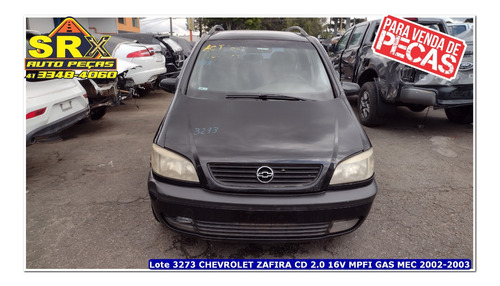 Sucata Chevrolet Zafira Cd 2.0 16v Gas Aut 2003