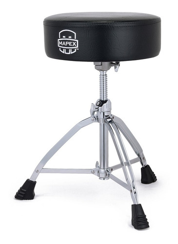 Mapex T-850 Banqueta Batería Pata Doble Regulable A Rosca.