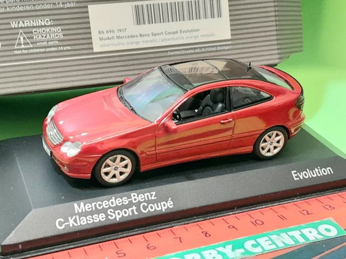 Minichamps 1/43 Mercedes Benz C Klass Coupe Evolution 2006