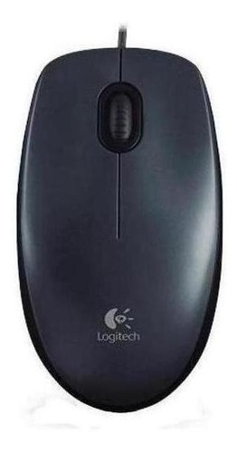 Mouse Óptico Alámbrico Usb Logitech M90 910-004053 Plug & Play