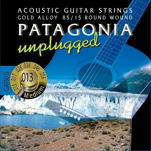 Encordado Guitarra Acustica Patagonia Gold Alloy .013 Ga150g