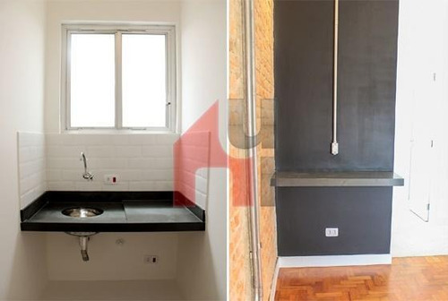 Kitnet Com 1 Dormitório Para Alugar, 29 M² Por R$ 1.500,00/mês - Centro - São Paulo/sp - Kn0026