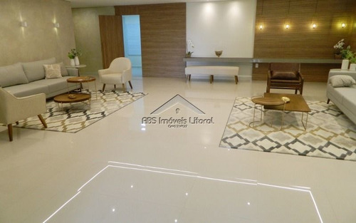 Imagem 3 de 15 de Apartamento 2 Dormitórios Na Vila Caiçara Em Praia Grande - Sp