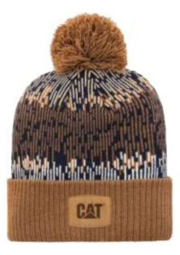 Norscot - Gorro Cat - Mod: Multicolored Beanie - Color: Café