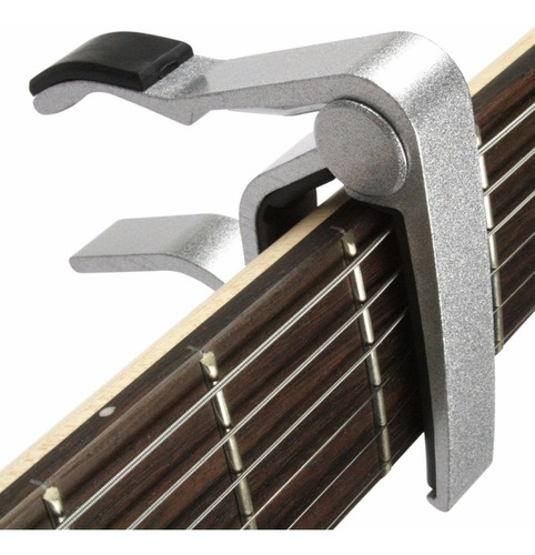 Capo Trasto Gris, Ukulele, Guitarra Acustica, Electrica