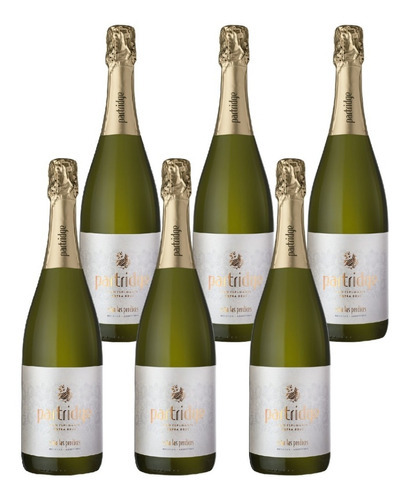 Espumante Partridge Extra Brut Las Perdices 6x750 Ml