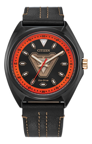 Citizen Reloj Eco-drive Marvel Tony Stark 63 Para Hombre Con