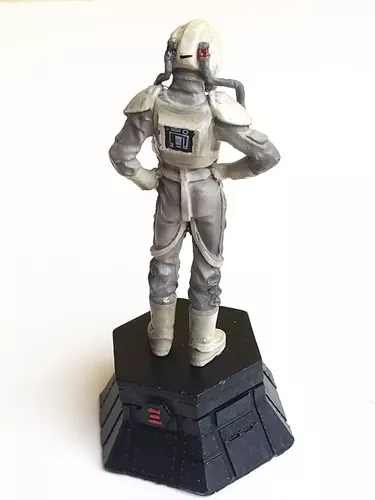 Kit Com 3 Star Wars Boneco Xadrez Figura Oficial Metal