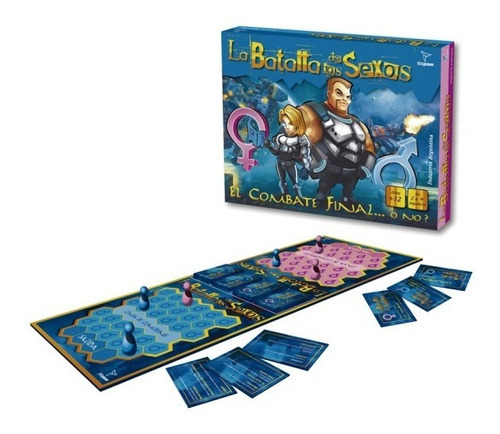 Juego De Mesa La Batalla De Los Sexos Adultos - Del Tomate