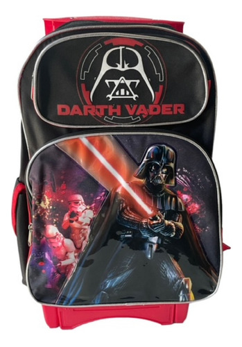 Darth Vader Mochila Primaria Con Llantitas Y Lonchera