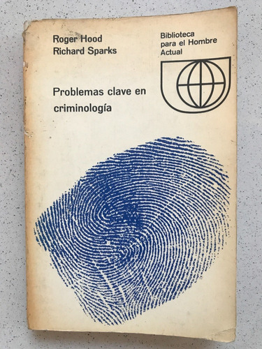 Libro Problemas Clave En Criminología.